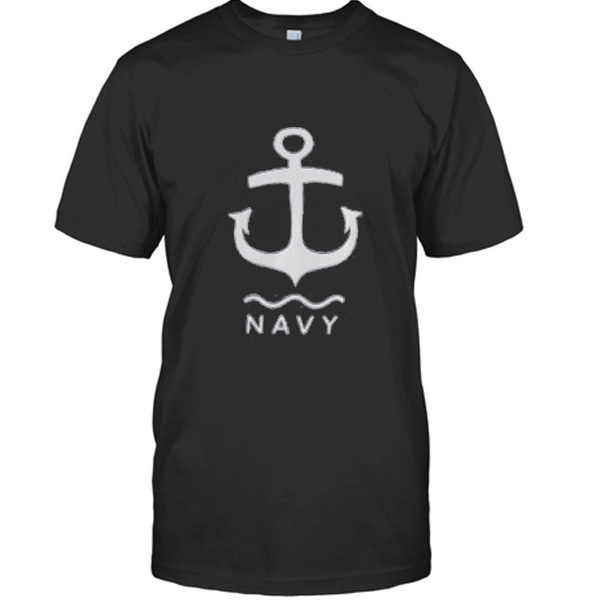 Nautical Navy Anchor tshirt teenamycs
