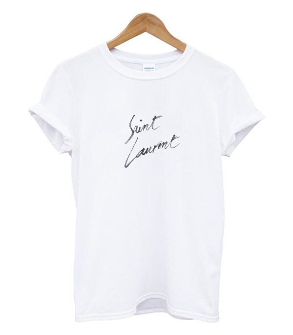 saint laurent t shirt stars
